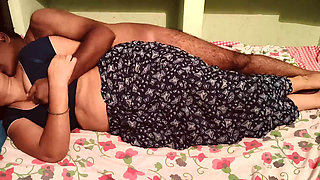 Hot and Busty Desi Wife Hardcore Sex with Her Lover