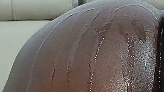 Lots of Sperm in the Slut's Ass, the Fuck Was Good, Intense, Dirty Sperm Accumulated.