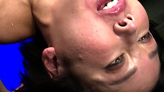 Lesbian BDSM Threesome Squirting Double Penetrated Slave