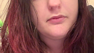 BBW Eye Contact Toilet Farts and Log Plops Intimate POV with Bella Blast