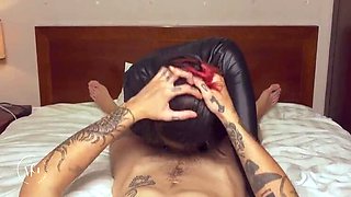 Hot Asian Morticia Gets Creampied by Gomez in Passionate Sex - Footjob & Blowjob