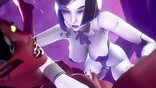 Sci-fi animated adventure with big boobs and immersive gameplay