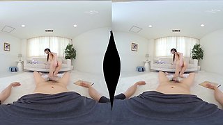 Amoral asian teen mind-blowing VR sex video