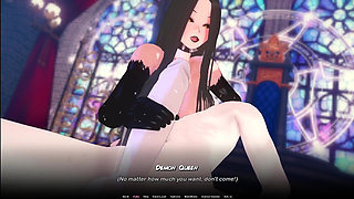 Demon Princess Plays with My Big Cock