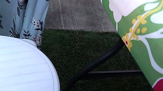 Amateur French Teen Outdoor softcore