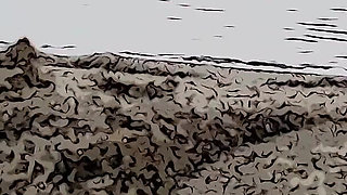 Your Stepsister Masturbates on the Beach