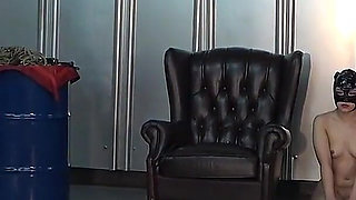 Game Where Two Masochistic Men Compete to Remove Dildo From Masochistic Woman's Pussy Using Only Mouths and Deliver to Mistress