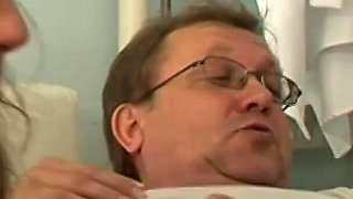 Doctor Piss-18yo submissive girl gets hardcore urine-therapy by doctor Tim Wetman