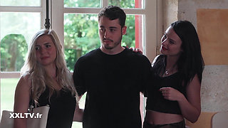 Sexy French Threesome with Chloe Duval and Alice Drake