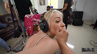 Brett Maker's Interracial Sound Girl in a Wild Passion Scene