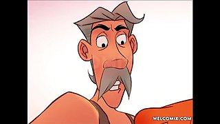 Little Angel Devil Hentai: Naughty Home Anal Sex with Big Tits MILF