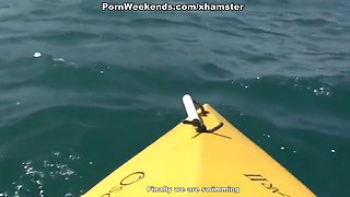 Wild sex on the beach