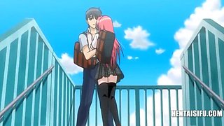 Pregnant Japanese Anime Babes Battle for One Man's Affection - Eng SUBS