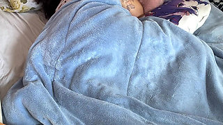 Chubby Ebony Giantess Fart Domination Punishes Tiny Man