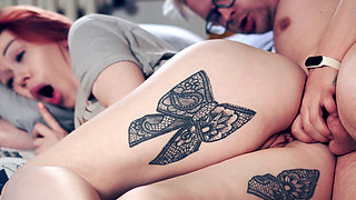 Step Stepmom Shares Bed with Step Stepson - Naughty Nighttime Fun!