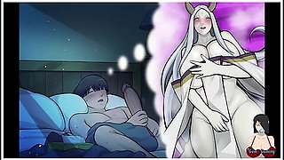 Car Toon - Hokage A Son Demo Hinata,himawari ,shiho And Kaguya Otsutsuki All Scenes