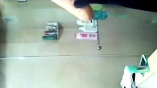 Spying on Sensual stepmom in shower