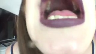 Katlyn Moree aka katlynmoree OnlyFans - Purple Lips