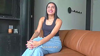 I knew this LARGE MILK CANS Japanese COUGAR would do anything for LA wish - Latina Audition