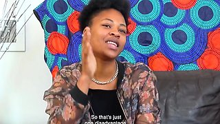 Black teen seduced by the sleazy producer during the casting