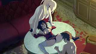 Wild StepFamily Threesome: Creampie, Squirting, Facesitting (Cartoon Anime 2026)