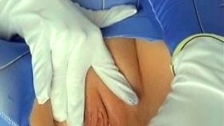 Stacked brunette goes solo toys and masturbation