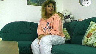 Blonde Amateur Rides Dildo Hard in Shower