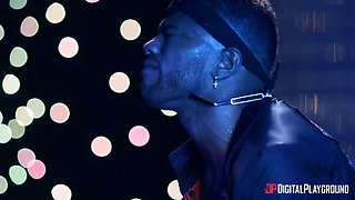 Xander Corvus' Wild Party Passion with Blindfolded Heat