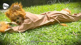 Outdoor dirt with magnificent Lioness from Pelaje Mix