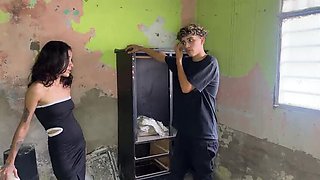 Amateur Latina Teen BritannySexxx Gets Rough Anal Fucking in Abandoned House - Big Tits & Squirting Fantasy