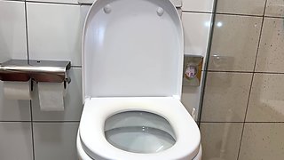 Small Pussy in Toilet Pee Compilation