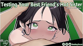 Testing Your Best Friends Hot Sister [audio Porn] [slut Training] [use All My Holes] With Freeuse Fantasy