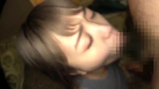 Japanese teen has her holes toyed qith