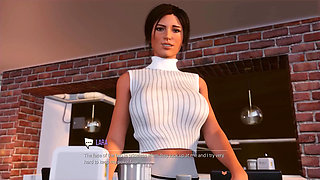 Croft Adventures Hentai Game Parody Ep.5 Lara Find a BBC Gloryhole in the Library Restroom!