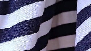 Totally Stranger Huge Cumshot Inside My Panties in a Bus