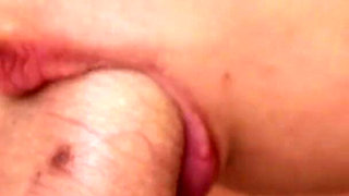 Close up Blowjob From Shy Chinese College Girl - Oozing Cumshot