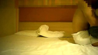 Swarthy sister masturbates to porn on hidden cam