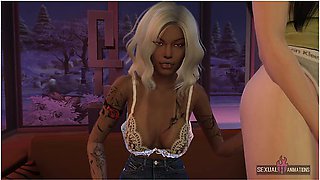 Possessive Girlfriend Teaches Her Girlfriend Who Is Boss In The Relationship