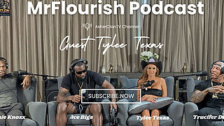 Mrflourish Podcast with Guest Tylee Texas Before Her Scene on Series the Pros