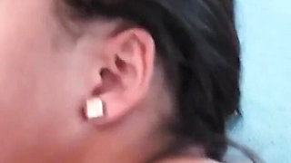 Babysitter Comforts Her Sad Laid-off Boss by Spitting on His Dick Until He's Happy Again
