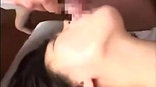 Japanese pregnant milf takes a gangbang bukkake