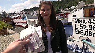 Czech Streets 114 The shiest girl ever