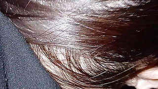 She pinned me against a tree in the park and greedily ate my pussy