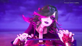 3D hentai with cock sucking action from femdom mistress and witches in faphouse