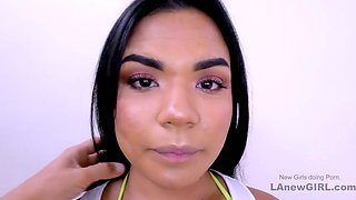 Sensational raunchy girl humped by photographer