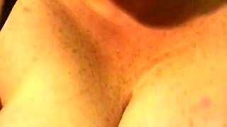 Big boobs milf masturbates with her dildo