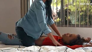Stepmom and Brunette Scissoring - Ember Snow & Demi Sutra Taboo Wrestling