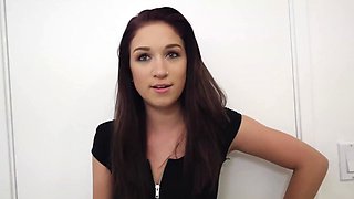 Teen beauty rides Tony's shaft in POV action