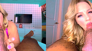 VR 3D - Big Boobed MILF Sucks and Fucks BBC