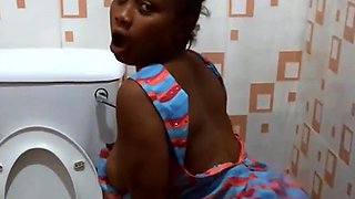 Busty Promiscuous African Girl Gets Her Dick